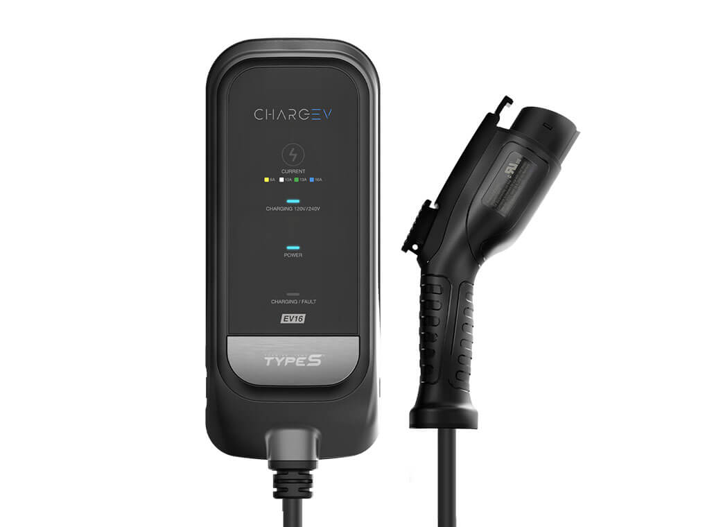 CHARGEEV 16A Level 1 Charger, Compatible with All EV Models