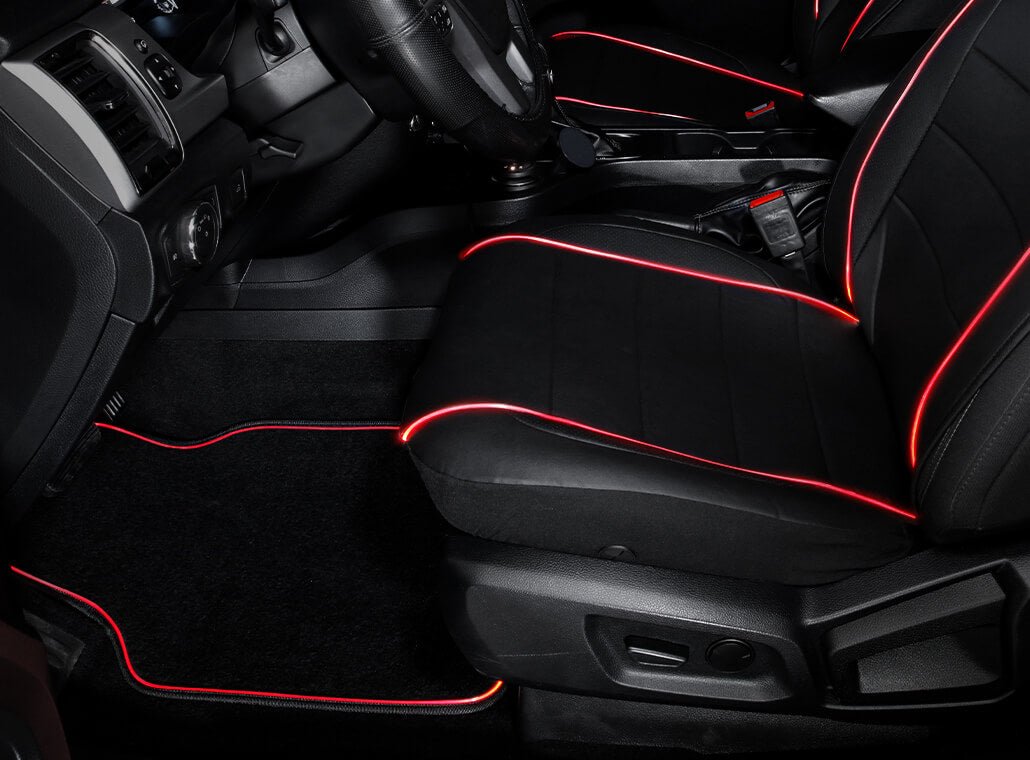 TYPE S 2PC LED Glow Floor Mats - TYPE S Touring Items-FL533477-1