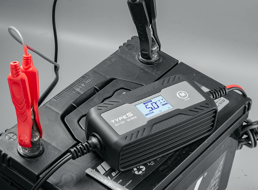 TYPE S 5A Battery Charger and Maintainer - TYPE S Touring Items-AC57881-1