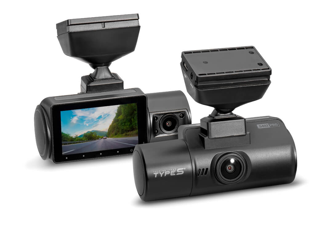 TYPE S S402 Pro Ultra HD 4K Dual View Dashcam with 2K Cabin View Cam - TYPE S Touring Items-BT532871-1