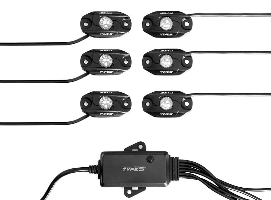 TYPE S Smart Wheel Well Rock Lights (6 per set) - TYPE S Touring Items-LM532851-1