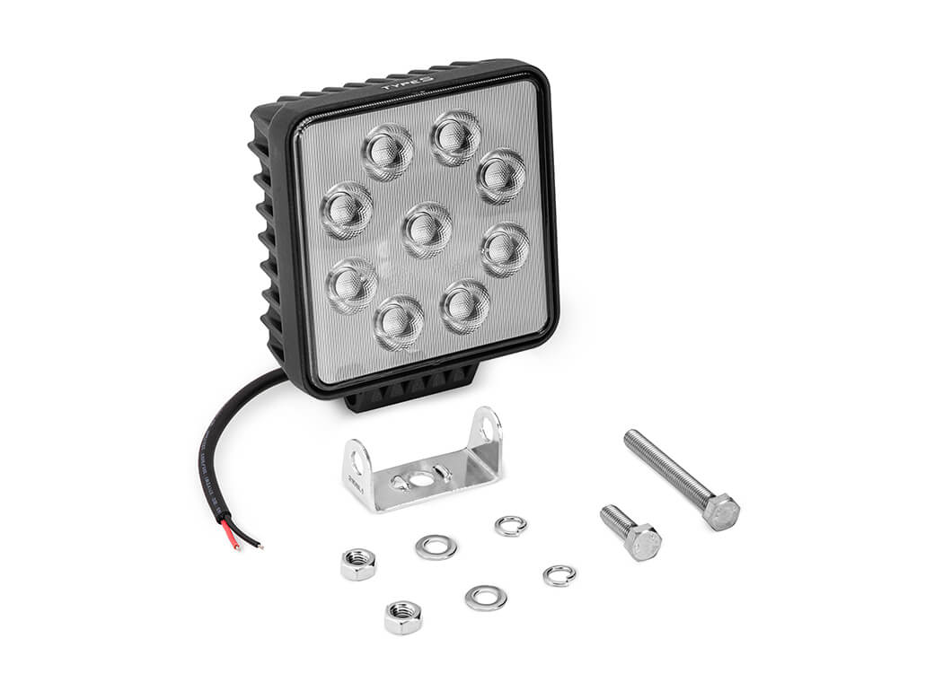 TYPE S TERRA PRO 4" Square Flood Light - TYPE S Touring Items-LM58280-1