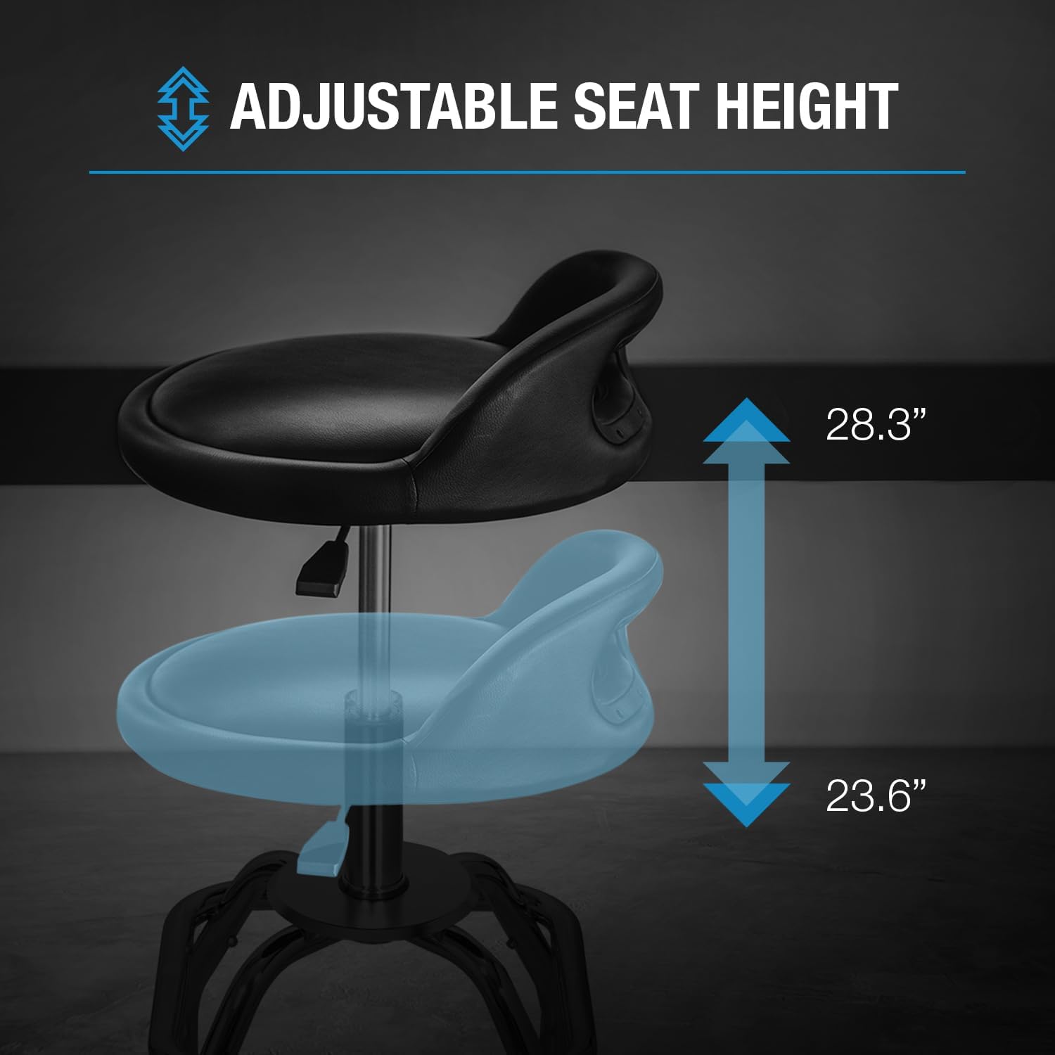 TYPE S Ultra Cushioned Shop Stool - TYPE S Touring Items-AC533733-1