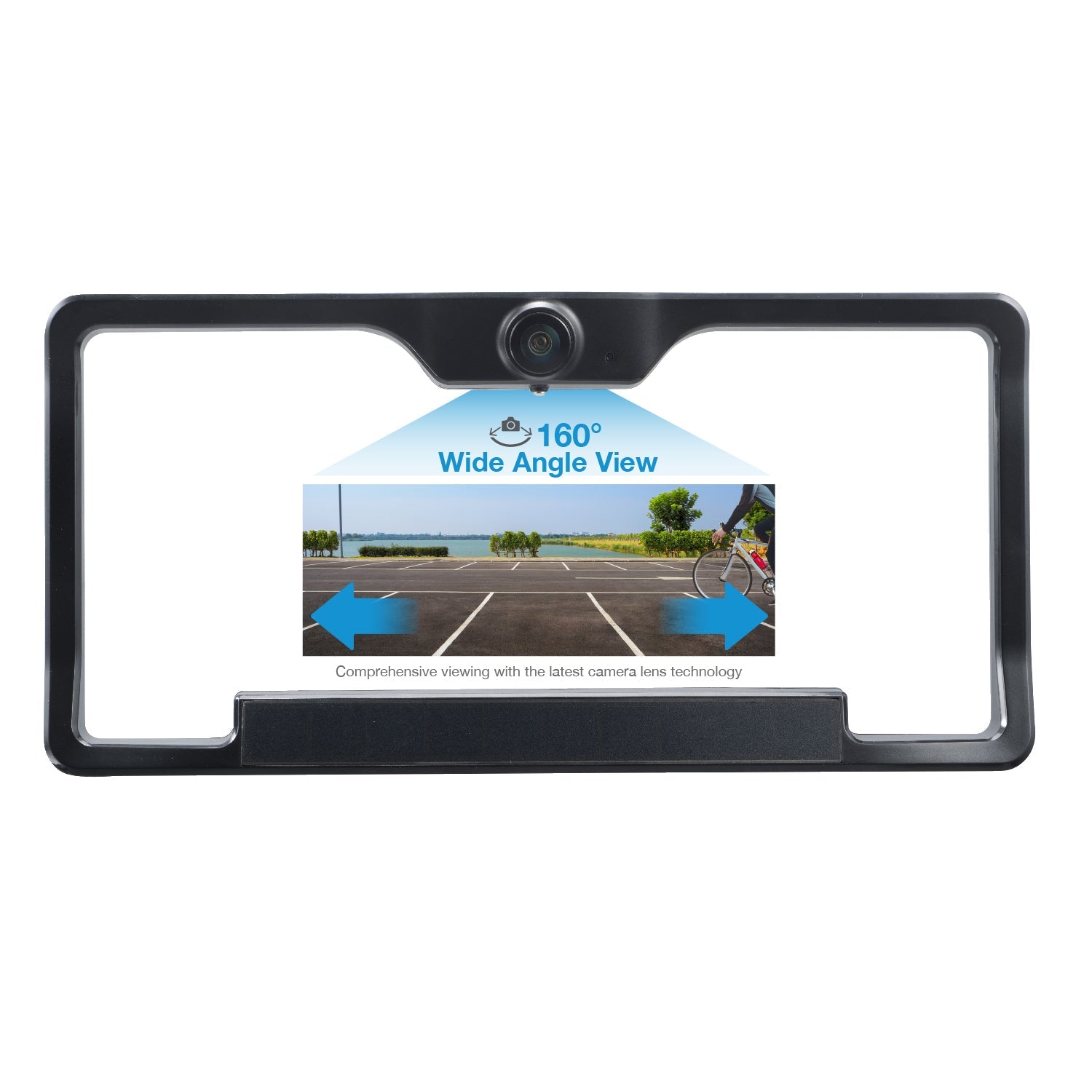 TYPE S Wireless & Solar Powered HD Backup Camera with 6.8" Monitor - TYPE S Touring Items-BT57132-1