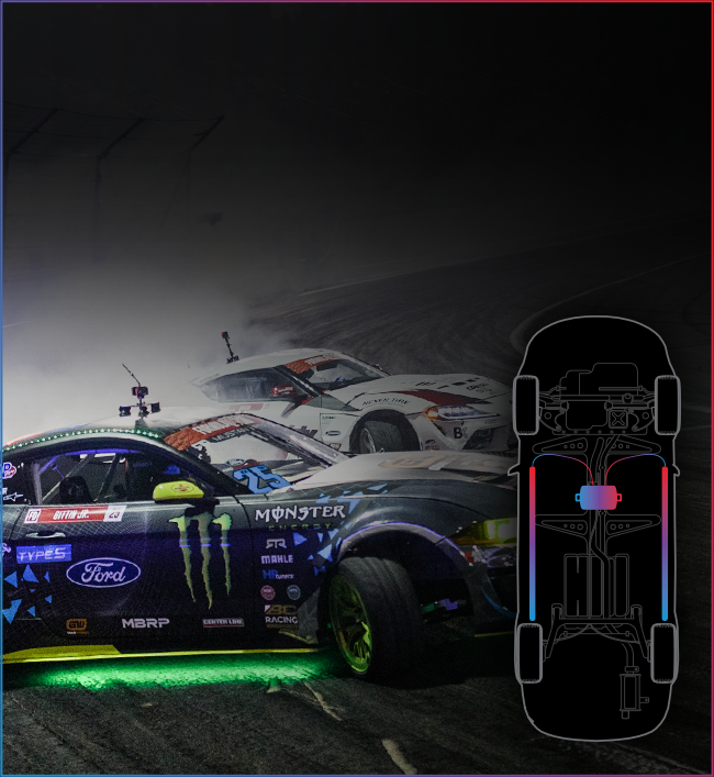 TYPE S Formula DRIFT Pro Series PSL Smart Side-Glow (Sides Only) Kit